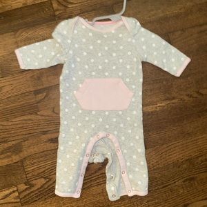 One piece polka dots with pockets